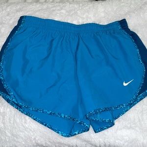Nike KIDS Dri-Fit Running Shorts, Blue, Size S